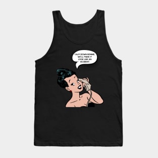 Retro Woman Best Friends Humor Tank Top